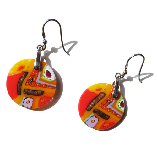 orecchini vetro di Murano