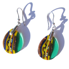 venetian glass earrings