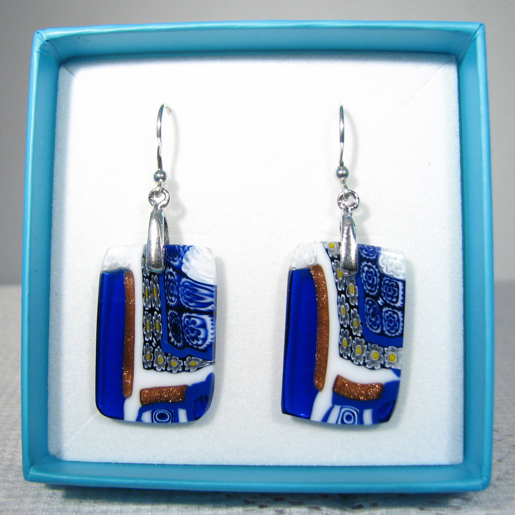 Murano glass earrings