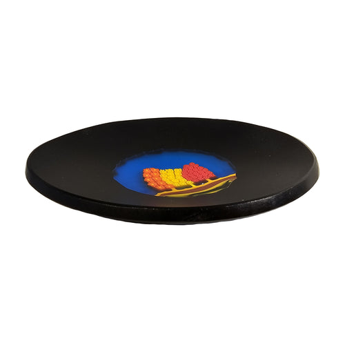 Murano glass small plate handmade