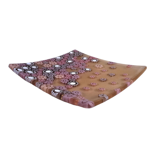 piattino vetro di murano