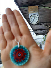 venetian glass pendant