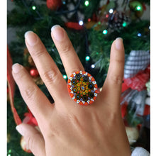 anello vetro di murano