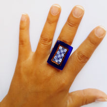 Murano glass ring