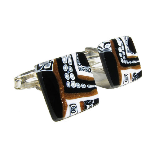 Murano glass cufflinks