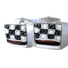 Murano glass cufflinks