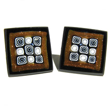 Murano glass cufflinks