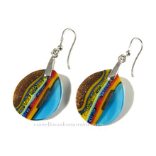 venetian glass earrings