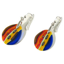 murano glass earrings