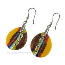 murano glass earrings
