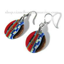 Earrings Murano glass