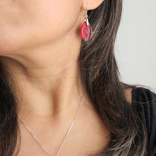 glass earrings