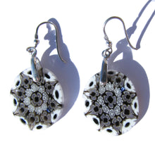 Glass earrings