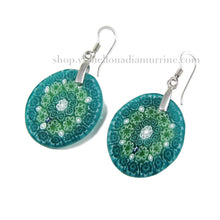 Millefiori earrings