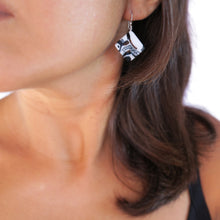 glass earrings