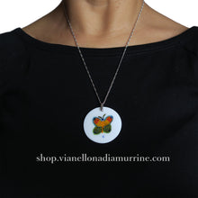 Glass Butterfly pendant