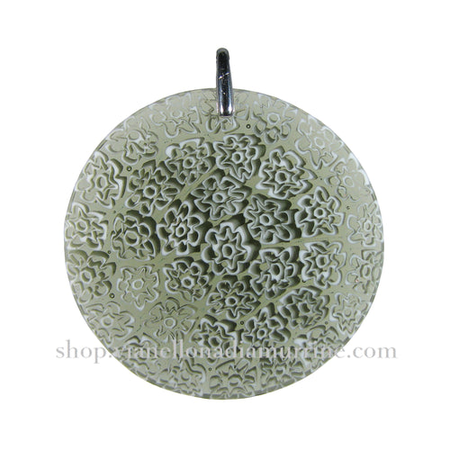 Murrina Millefiori Murano glass round pendant ø 50 mm