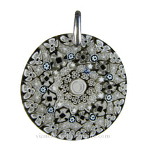 gray glass necklace