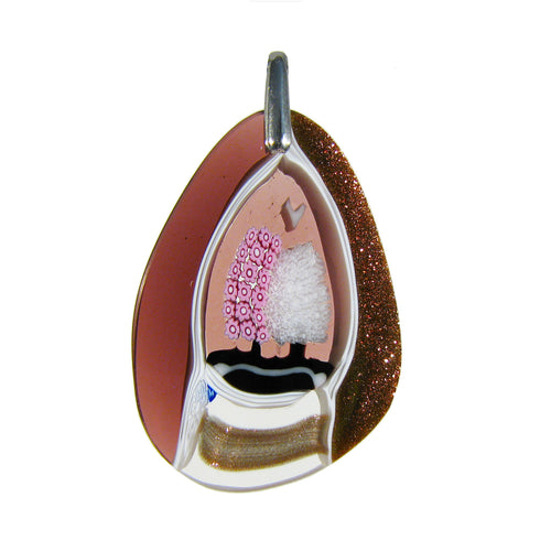 murano glass pendant