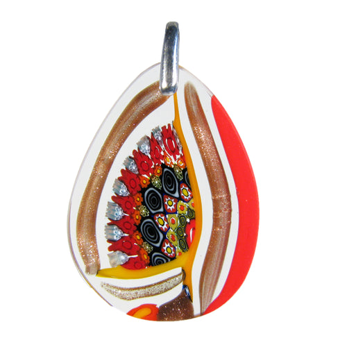 Ciondolo vetro di murano