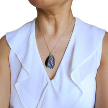collana donna vetro
