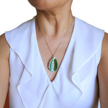 collana donna vetro