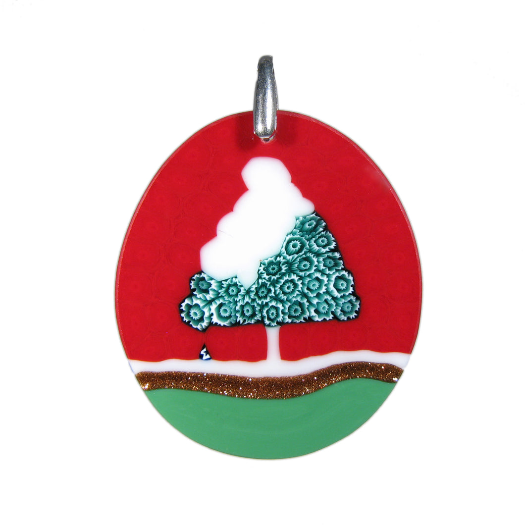 Christmas tree pendant