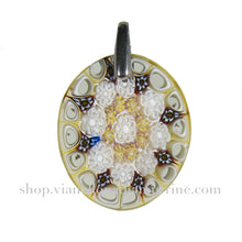 glass pendant necklace