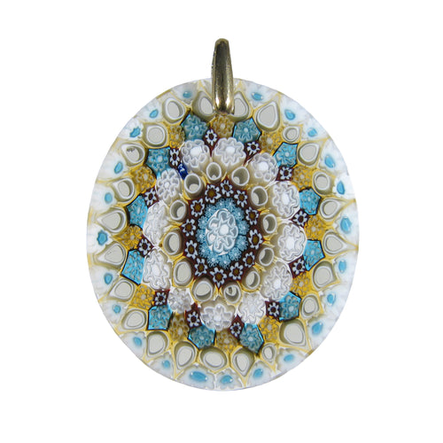 Handcrafted glass pendant