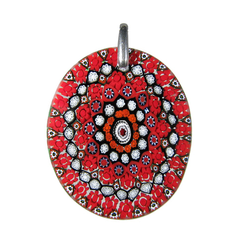 Handcrafted glass pendant