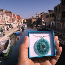 venetian glass pendant