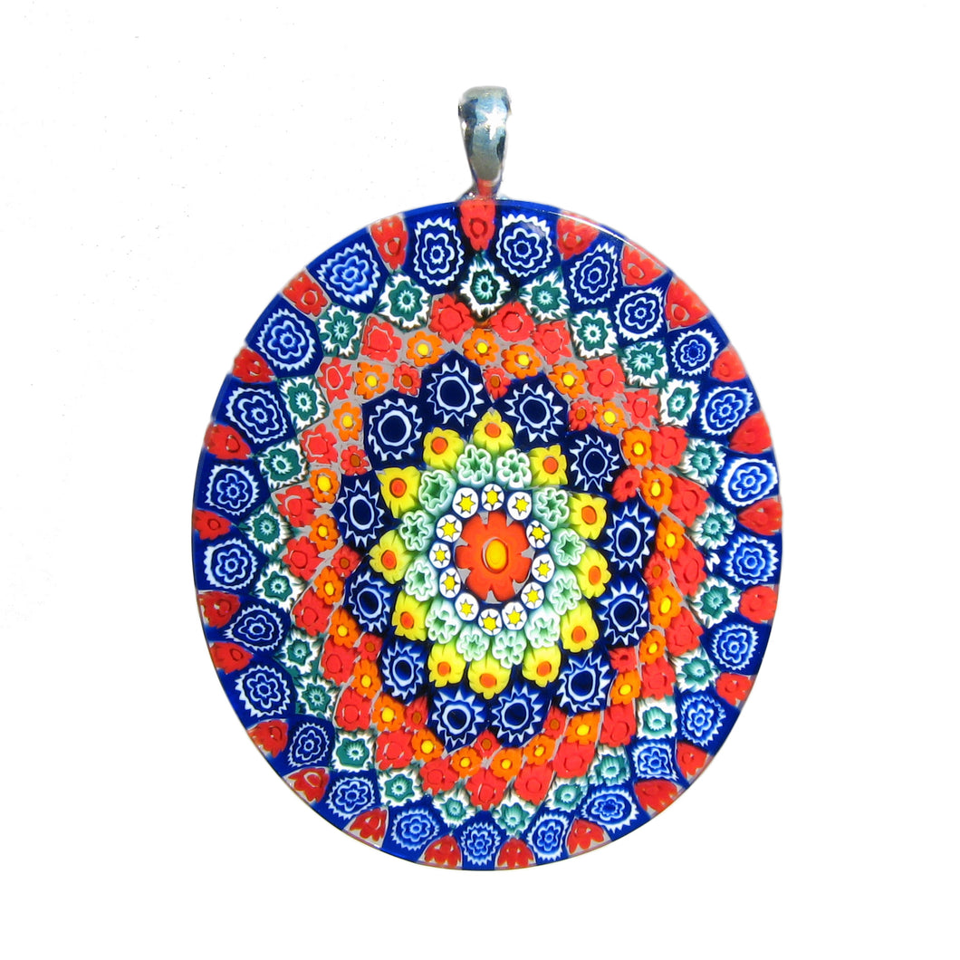 Millefiori pendant