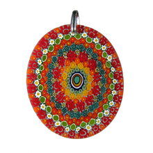murrina millefiori arancio