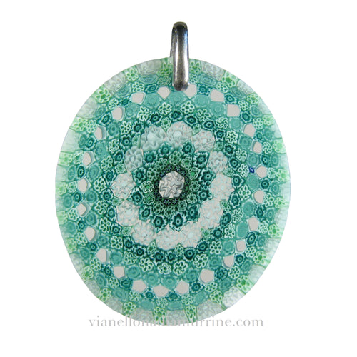 murrina millefiori verde marino