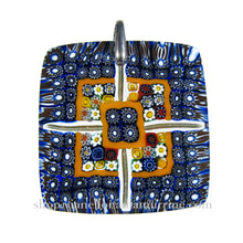 Mosaic glass pendant