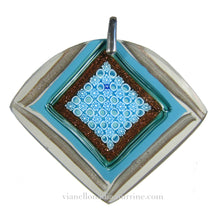 Venetian glass pendant murrina