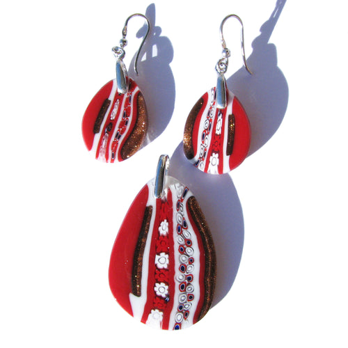 Glass jewellery