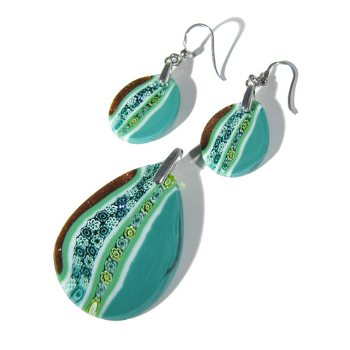 Murrine set parure
