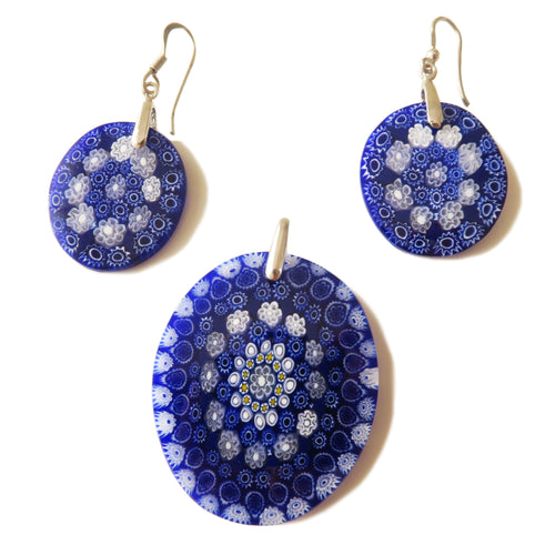 Vidrio Millefiori joya