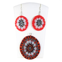Parure Rosso