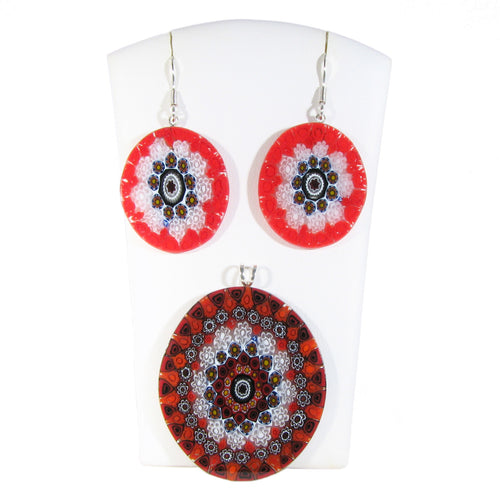 Parure Millefiori
