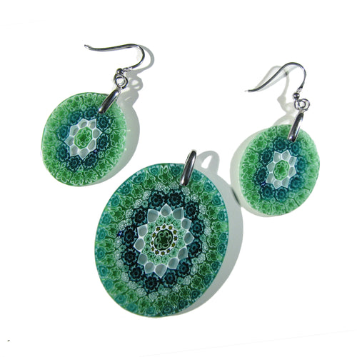 Parure Millefiori