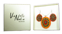 Set de aretes y pendiente Vidrio de Murano