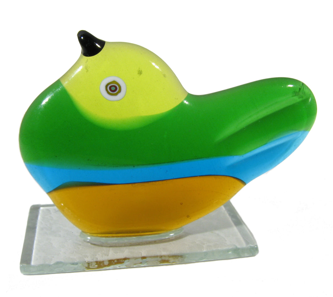 Uccello vetro di Murano