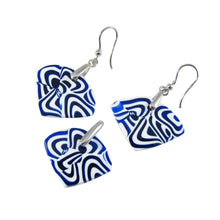 set orecchini pendente murano