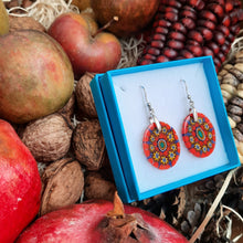 Autumn colors earrings 