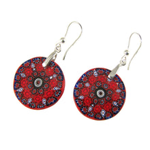 millefiori earrings online shop