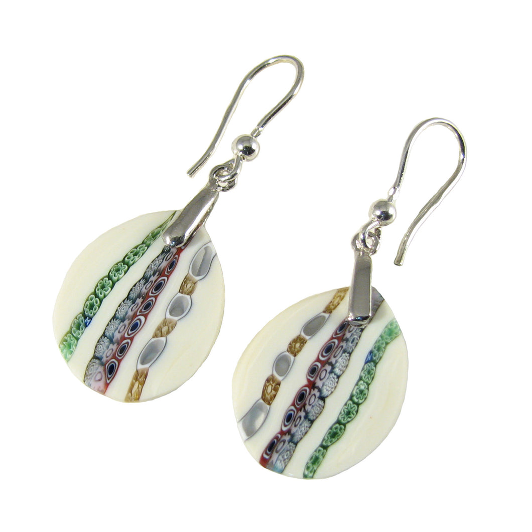 murano glass earrings