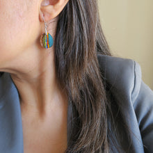 venetian glass earrings