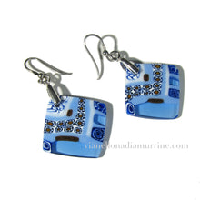 murano glass earrings